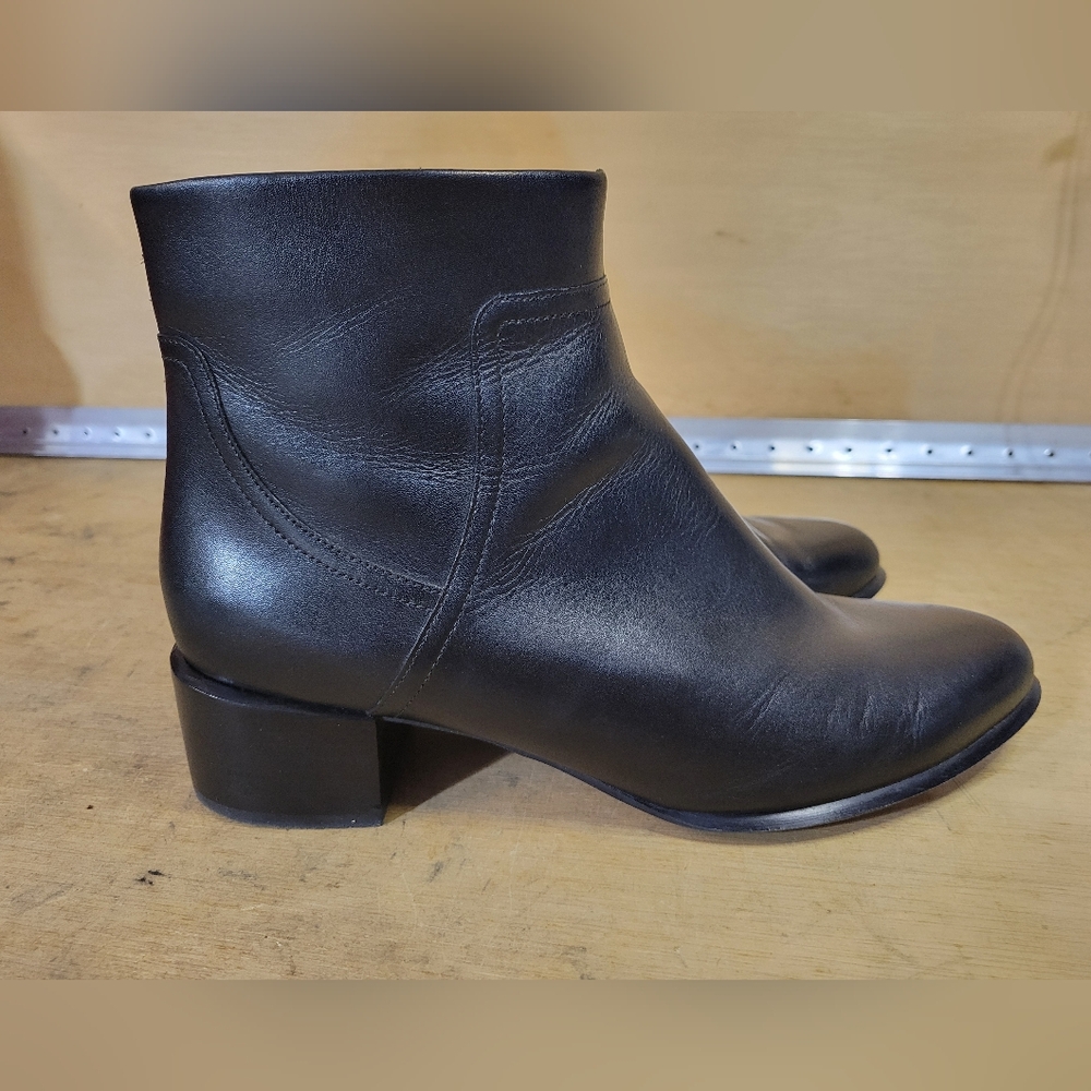 Vionic Kamryn Waterproof Black Ankle Booties Size 11 - Picture 6 of 13